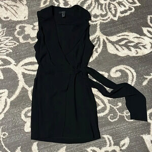 Forever 21 black dress. Sleeveless. Low cut front. Dress it up or down.